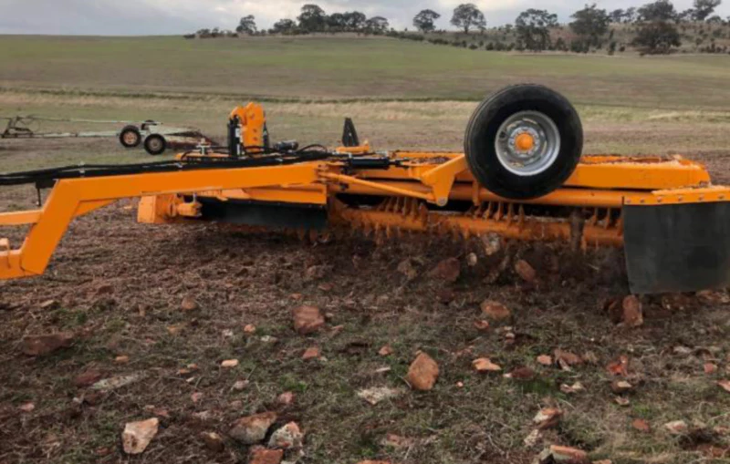 Rock Rake application