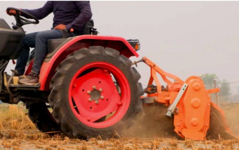 Rotavator application