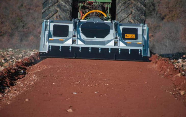 Tractor Rock Crusher