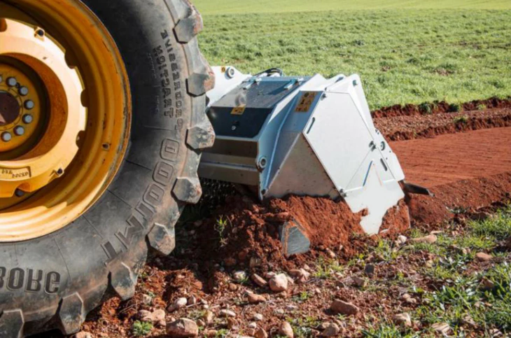 Tractor Rock Crusher
