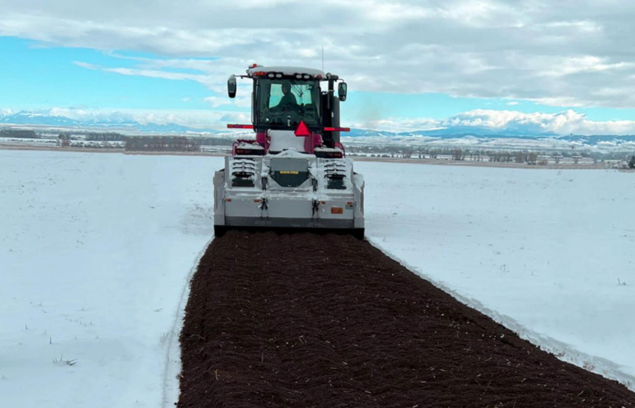Tractor Rock Crusher for Pasture and Grazing Land