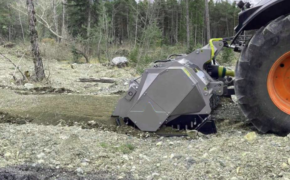 Tractor Stone Crusher for Agroforestry Systems