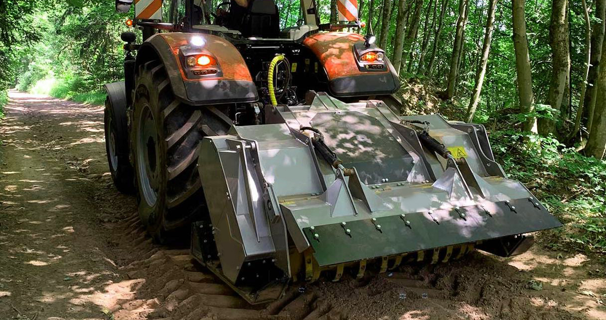 Tractor Stone Crusher for Agroforestry Systems