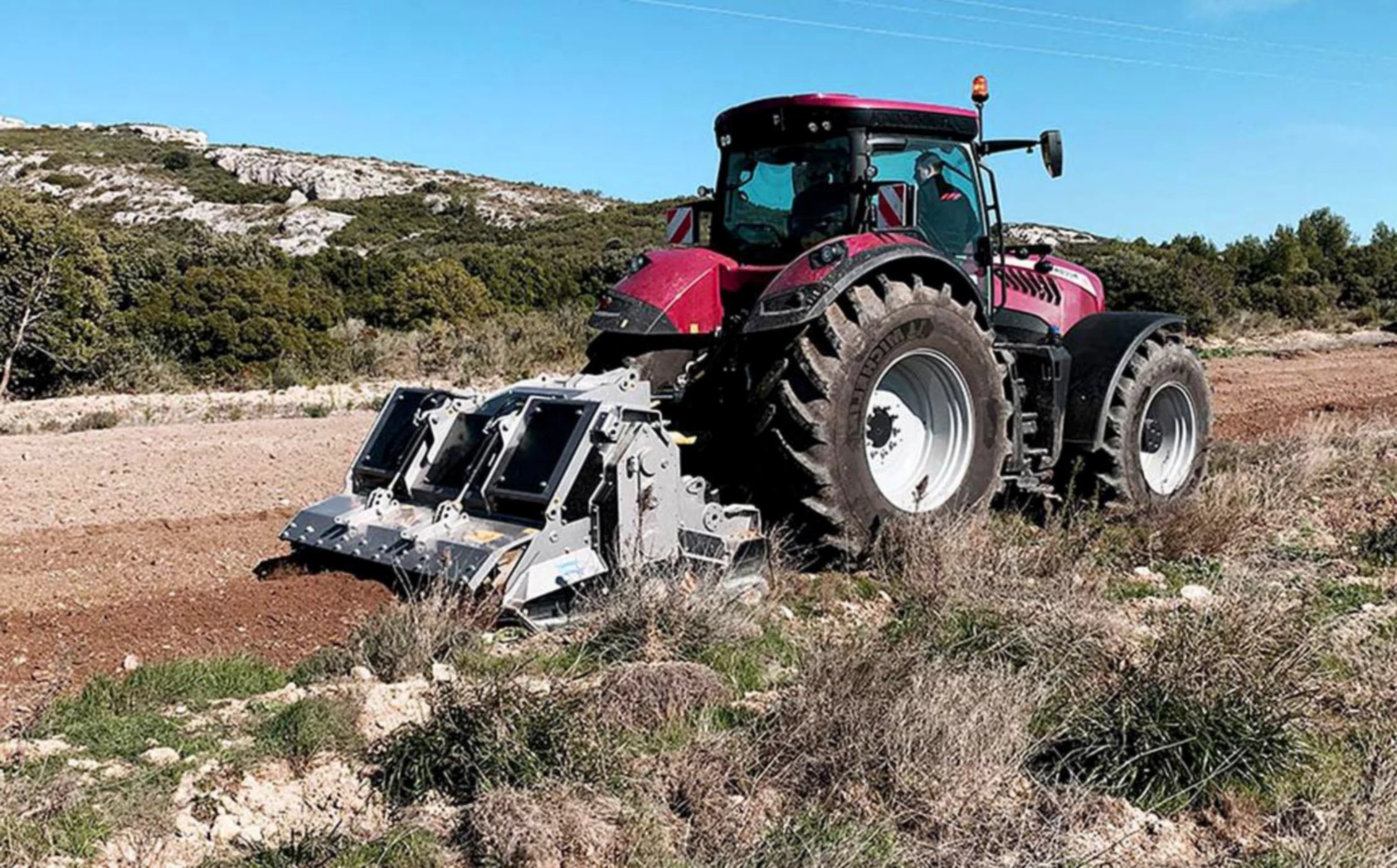 Tractor Stone Crusher for Soil and Stone Leveling