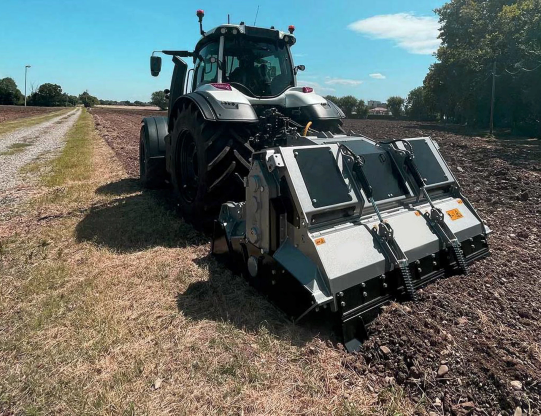 Tractor Stone Crusher for Soil and Stone Leveling
